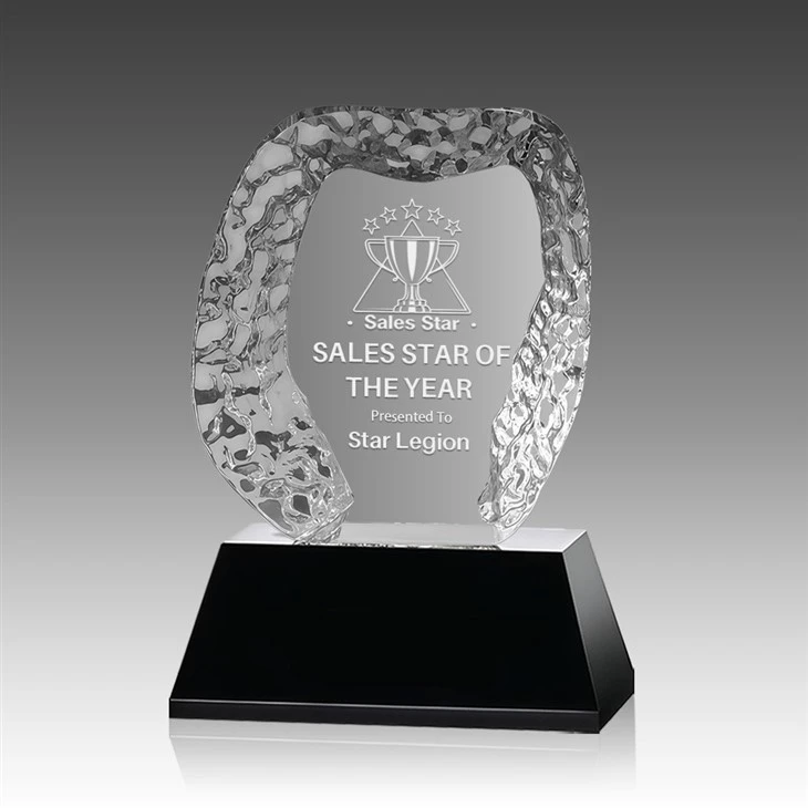 Crystal Molten Halo Frame Iceberg Awards suppliers