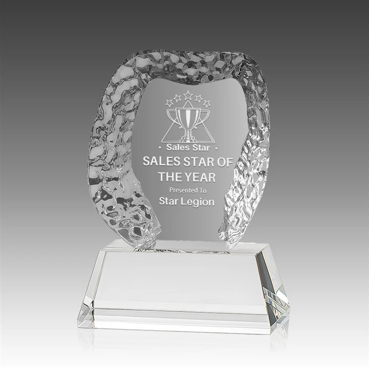 Crystal Molten Halo Frame Iceberg Awards high quality